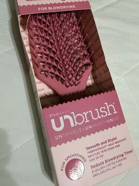Unbrush Detangling Hair Brush — Pink